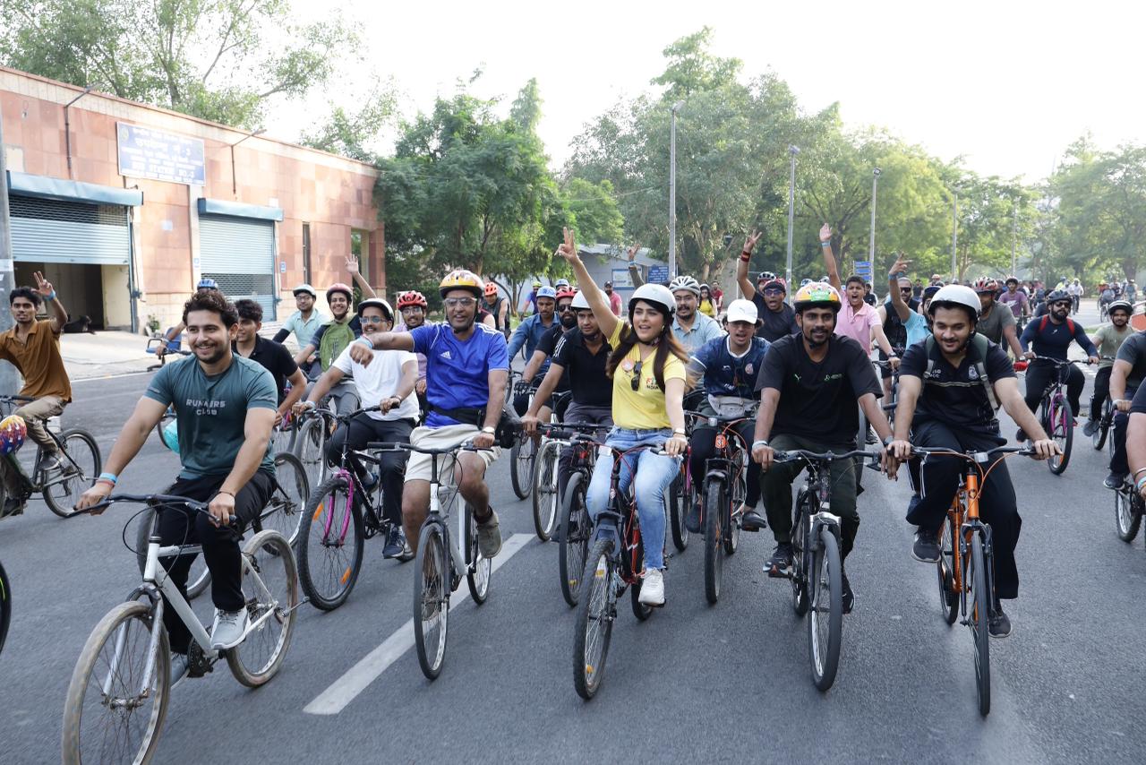 Fit India Sunday Cycling Events Organised in Collaboration with Indian Railways